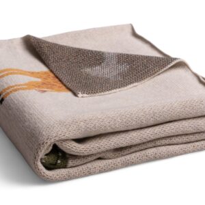 Koc bawełniany 80x100 Safari SQUARE CHECKS BabyMatex