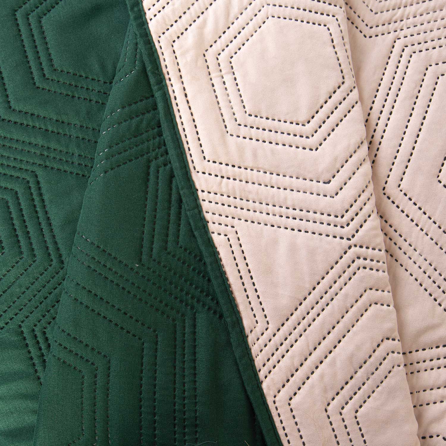 Narzuta TARA green+light pink 240x220 Darymex 3 Narzuta TARA green+light pink 240x220 Darymex - obrazek 3