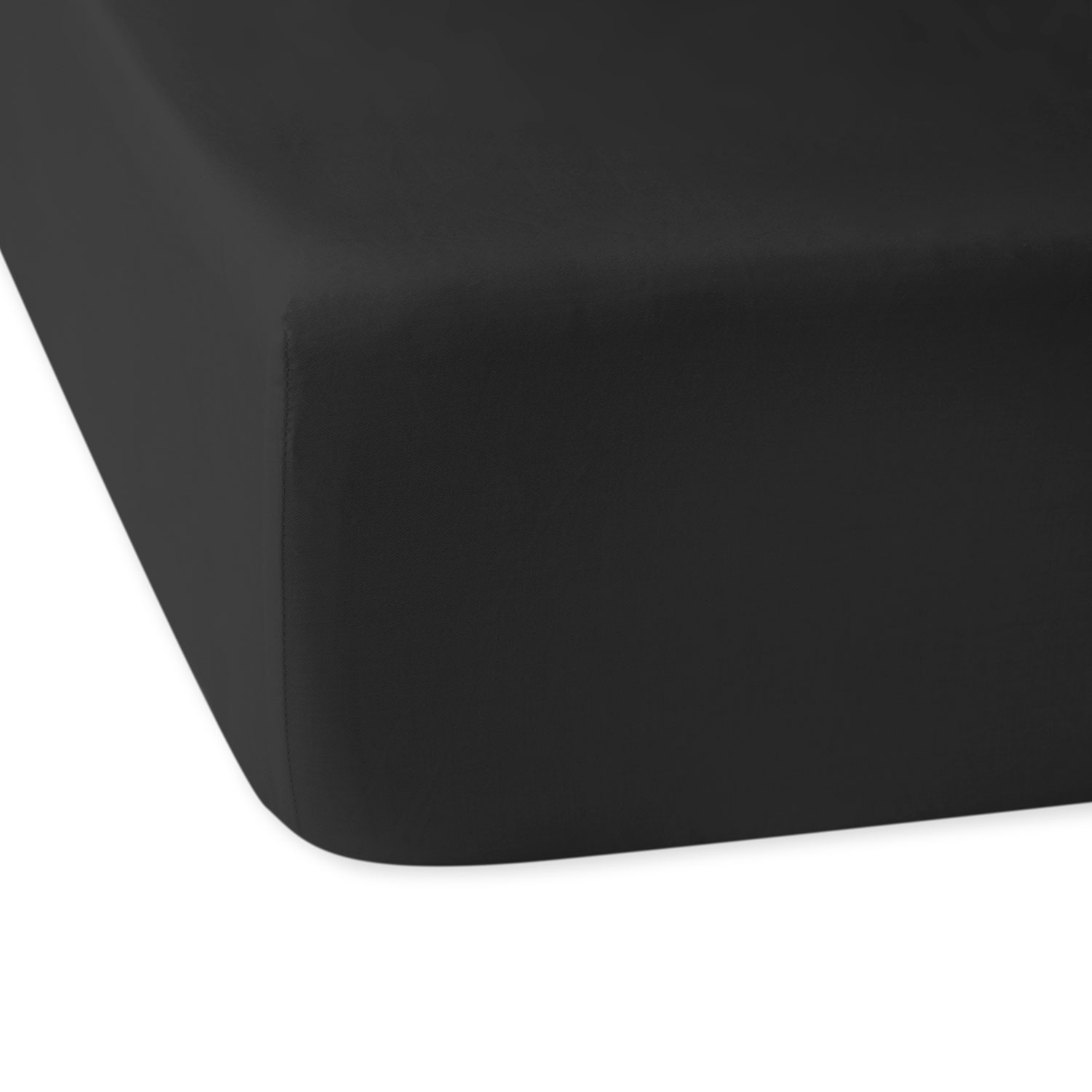 Prześcieradło satynowe 200x220 Czarny Darymex 2 Prześcieradło satynowe 200x220 Czarny Darymex - obrazek 2