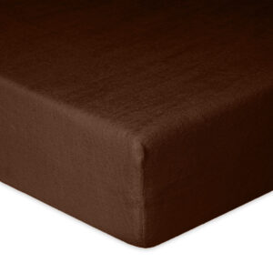 Prześcieradło frotte z gumką 110/120x190/200 Classic  brąz 18 Matex