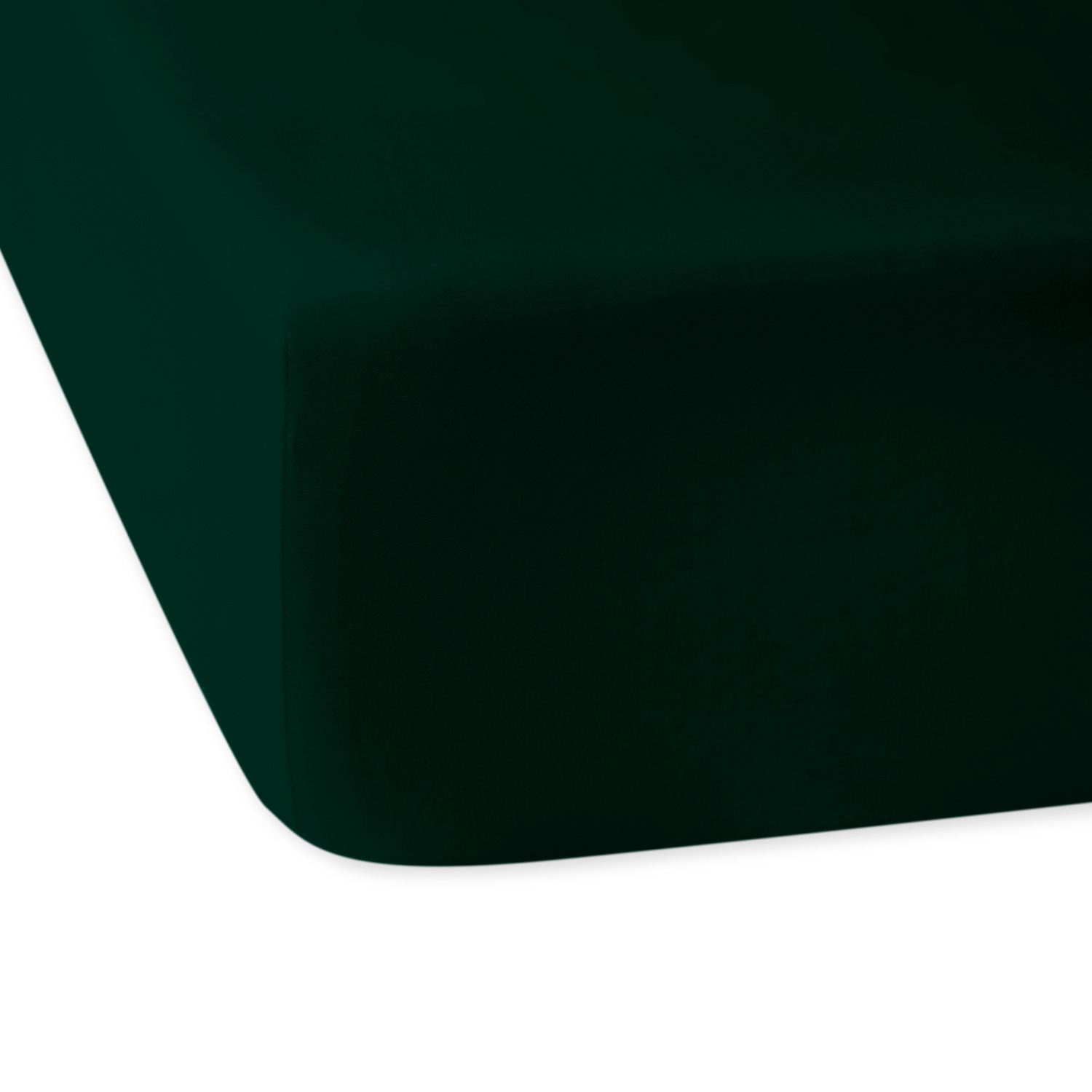 Prześcieradło satynowe 90x200 Butelkowa Zieleń Darymex 2 Prześcieradło satynowe 90x200 Butelkowa Zieleń Darymex - obrazek 2