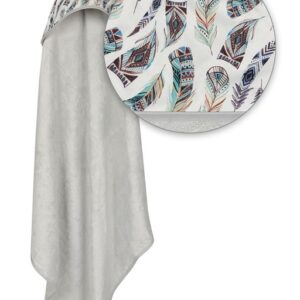 Okrycie kąpielowe 100x100 BAMBOO DESIGN 42 szare Babymatex