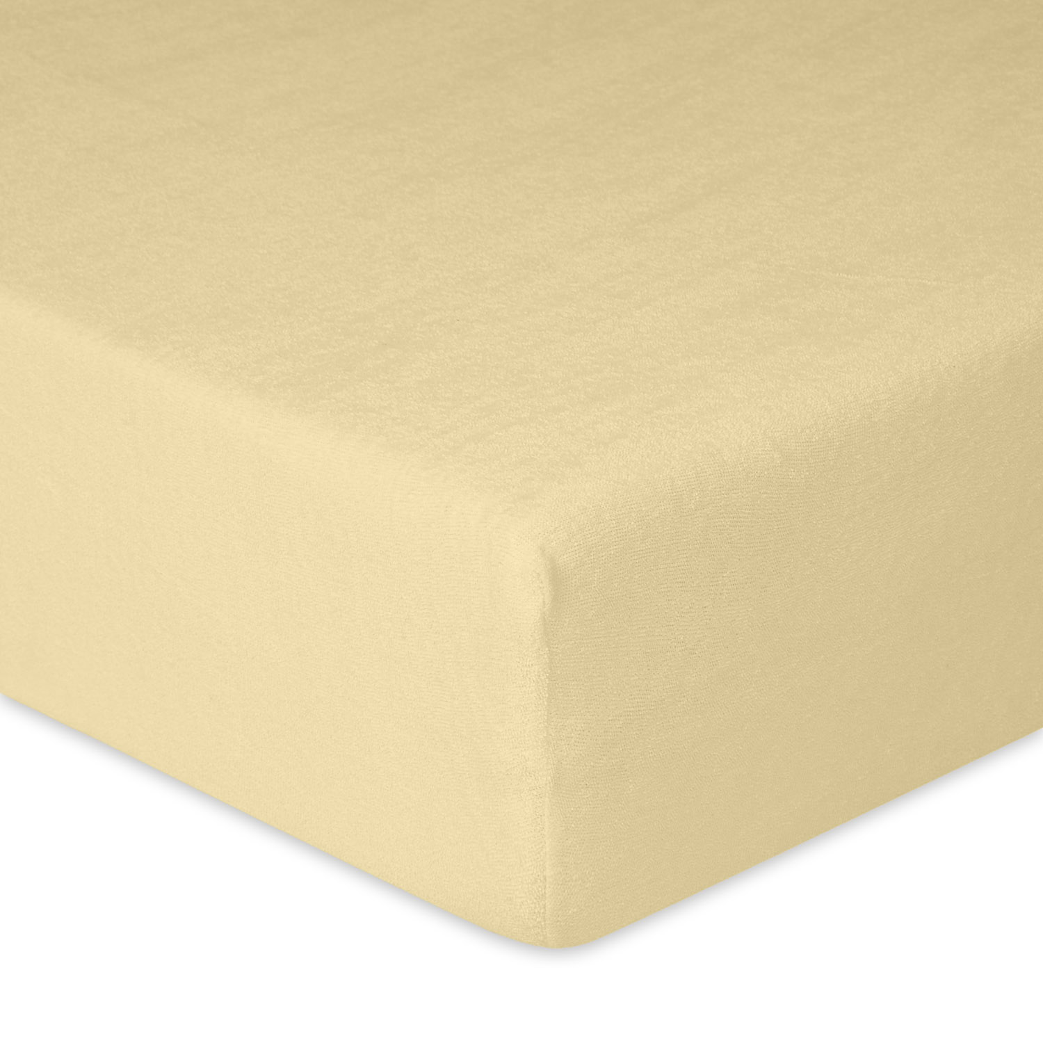 Prześcieradło frotte z gumą 110/120x190/200 Premium żółty 04 Matex 1 Prześcieradło frotte z gumą 110/120x190/200 Premium żółty 04 Matex