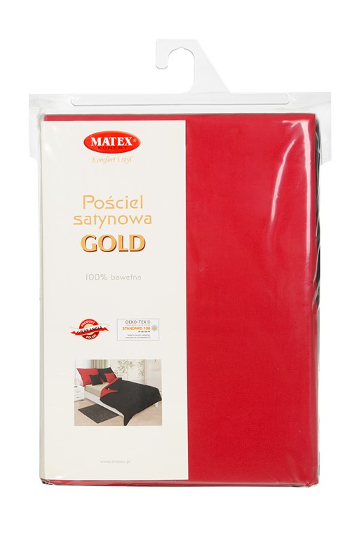 Pościel satynowa Gold 160x200 Double Face wzór 20+48 Matex 3 Pościel satynowa Gold 160x200 Double Face wzór 20+48 Matex - obrazek 3